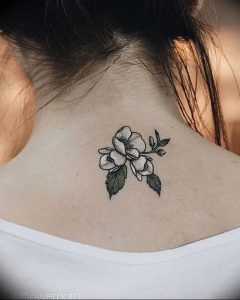 фото тату жасмин от 18.10.2017 №006 - tattoo jasmine - tattoo-photo.ru