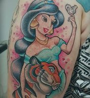 фото тату жасмин от 18.10.2017 №018 — tattoo jasmine — tattoo-photo.ru