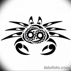 фото тату краб (рак) от 23.10.2017 №015 - tattoo crab (cancer) - tatufoto.com