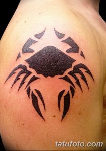 фото тату краб (рак) от 23.10.2017 №051 - tattoo crab (cancer) - tatufoto.com