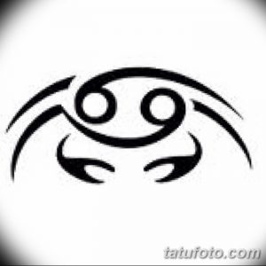 фото тату краб (рак) от 23.10.2017 №077 - tattoo crab (cancer) - tatufoto.com