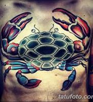 фото тату краб (рак) от 23.10.2017 №086 — tattoo crab (cancer) — tatufoto.com