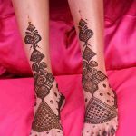 фото Мехенди на ноге от 24.10.2017 №120 - Mehendi on foot - tattoo-photo.ru