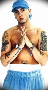 фото Тату Эминема от 13.10.2017 №009 - Eminem Tattoo - tatufoto.com