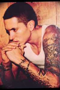 фото Тату Эминема от 13.10.2017 №015 - Eminem Tattoo - tatufoto.com