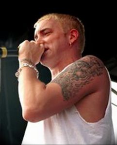 фото Тату Эминема от 13.10.2017 №021 - Eminem Tattoo - tatufoto.com