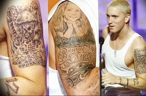 фото Тату Эминема от 13.10.2017 №024 - Eminem Tattoo - tatufoto.com