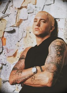 фото Тату Эминема от 13.10.2017 №033 - Eminem Tattoo - tatufoto.com