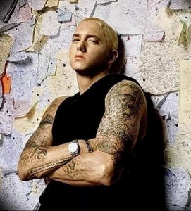 фото Тату Эминема от 13.10.2017 №037 - Eminem Tattoo - tatufoto.com