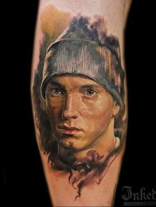 фото Тату Эминема от 13.10.2017 №039 - Eminem Tattoo - tatufoto.com