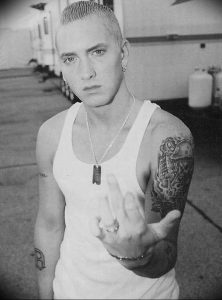 фото Тату Эминема от 13.10.2017 №040 - Eminem Tattoo - tatufoto.com