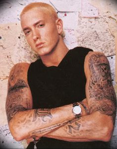 фото Тату Эминема от 13.10.2017 №045 - Eminem Tattoo - tatufoto.com