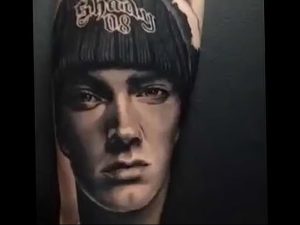 фото Тату Эминема от 13.10.2017 №066 - Eminem Tattoo - tatufoto.com