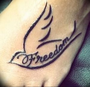 фото Тату со значением свободы от 18.10.2017 №015 - Tattoo with the meaning of freedom