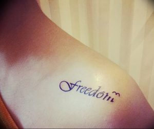фото Тату со значением свободы от 18.10.2017 №032 - Tattoo with the meaning of freedom