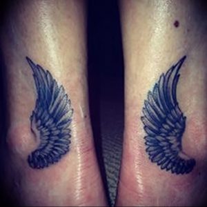 фото тату Крылья Гермеса от 21.10.2017 №001 - tattoo Wings of Hermes - tattoo-photo.ru