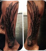фото тату Крылья Гермеса от 21.10.2017 №003 — tattoo Wings of Hermes — tattoo-photo.ru