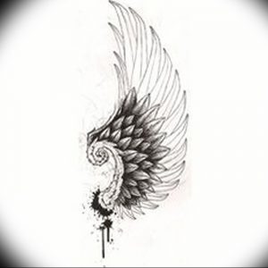 фото тату Крылья Гермеса от 21.10.2017 №006 - tattoo Wings of Hermes - tattoo-photo.ru