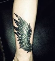 фото тату Крылья Гермеса от 21.10.2017 №011 — tattoo Wings of Hermes — tattoo-photo.ru