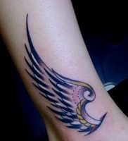 фото тату Крылья Гермеса от 21.10.2017 №013 — tattoo Wings of Hermes — tattoo-photo.ru