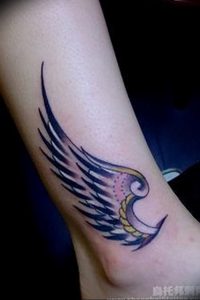 фото тату Крылья Гермеса от 21.10.2017 №013 - tattoo Wings of Hermes - tattoo-photo.ru