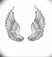 фото тату Крылья Гермеса от 21.10.2017 №014 — tattoo Wings of Hermes — tattoo-photo.ru