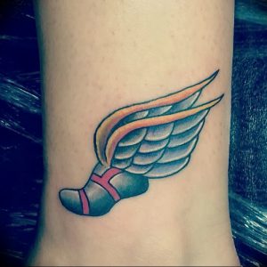 фото тату Крылья Гермеса от 21.10.2017 №016 - tattoo Wings of Hermes - tattoo-photo.ru