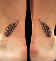 фото тату Крылья Гермеса от 21.10.2017 №018 — tattoo Wings of Hermes — tattoo-photo.ru