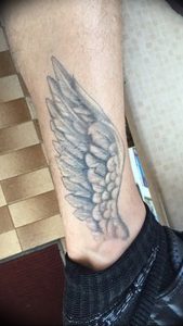фото тату Крылья Гермеса от 21.10.2017 №030 - tattoo Wings of Hermes - tattoo-photo.ru