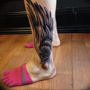 фото тату Крылья Гермеса от 21.10.2017 №032 - tattoo Wings of Hermes - tattoo-photo.ru