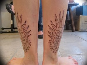 фото тату Крылья Гермеса от 21.10.2017 №033 - tattoo Wings of Hermes - tattoo-photo.ru