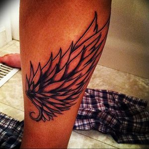 фото тату Крылья Гермеса от 21.10.2017 №037 - tattoo Wings of Hermes - tattoo-photo.ru