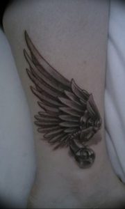 фото тату Крылья Гермеса от 21.10.2017 №052 - tattoo Wings of Hermes - tattoo-photo.ru