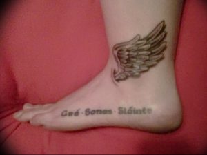 фото тату Крылья Гермеса от 21.10.2017 №063 - tattoo Wings of Hermes - tattoo-photo.ru