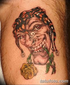 фото тату арлекин от 28.10.2017 №004 - tattoo harlequin - tatufoto.com