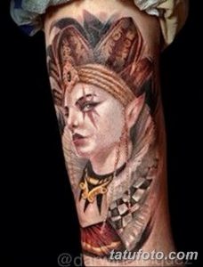 фото тату арлекин от 28.10.2017 №014 - tattoo harlequin - tatufoto.com