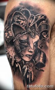 фото тату арлекин от 28.10.2017 №016 - tattoo harlequin - tatufoto.com