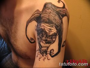 фото тату арлекин от 28.10.2017 №065 - tattoo harlequin - tatufoto.com