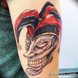 фото тату арлекин от 28.10.2017 №085 - tattoo harlequin - tatufoto.com