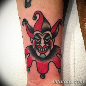 фото тату арлекин от 28.10.2017 №091 - tattoo harlequin - tatufoto.com