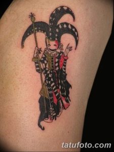 фото тату арлекин от 28.10.2017 №099 - tattoo harlequin - tatufoto.com
