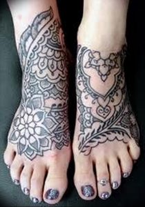 фото тату в индийском стиле от 18.10.2017 №001 - tattoo in Indian style - tattoo-photo.ru