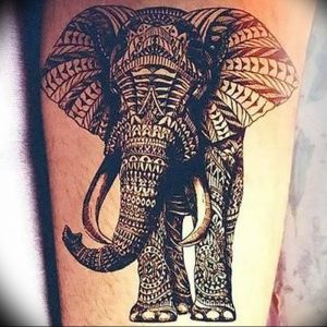 фото тату в индийском стиле от 18.10.2017 №011 - tattoo in Indian style - tattoo-photo.ru