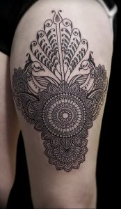 фото тату в индийском стиле от 18.10.2017 №036 - tattoo in Indian style - tattoo-photo.ru