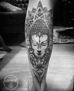 фото тату в индийском стиле от 18.10.2017 №038 - tattoo in Indian style - tattoo-photo.ru