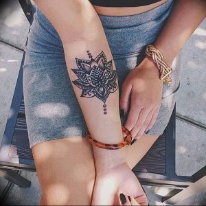 фото тату в индийском стиле от 18.10.2017 №042 - tattoo in Indian style - tattoo-photo.ru