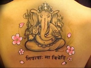 фото тату в индийском стиле от 18.10.2017 №045 - tattoo in Indian style - tattoo-photo.ru