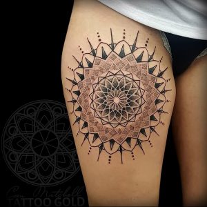 фото тату в индийском стиле от 18.10.2017 №046 - tattoo in Indian style - tattoo-photo.ru