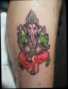 фото тату в индийском стиле от 18.10.2017 №047 - tattoo in Indian style - tattoo-photo.ru