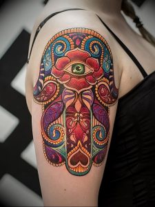 фото тату в индийском стиле от 18.10.2017 №052 - tattoo in Indian style - tattoo-photo.ru